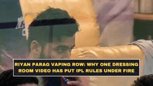 Riyan Parag Vaping Row: Why One Dressing Room Video Has Put IPL Rules Under Fire