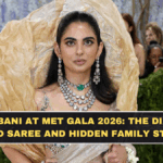 Isha Ambani at Met Gala 2026: The Diamonds, Gold Saree and Hidden Family Story