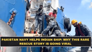 Pakistan Navy Helps Indian Ship: Why This Rare Rescue Story Is Going Viral