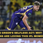 Cameron Green’s Selfless Act: Why Cricket Fans Are Loving This IPL Moment