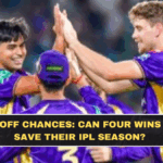 KKR Playoff Chances: Can Four Wins in a Row Save Their IPL Season?